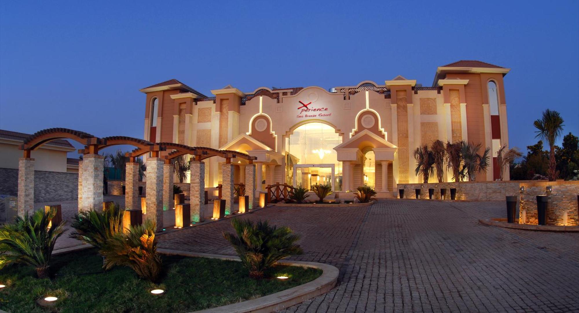 Xperience Sea Breeze Resort Sharm el-Sheikh Exterior foto The main entrance of the hotel